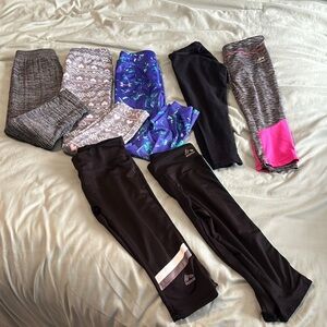 Lot of 12 pieces of girls size 5 bottoms